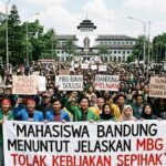 Mahasiswa Bandung Tuntut Penghentian MBG dan Pendidikan Gratis