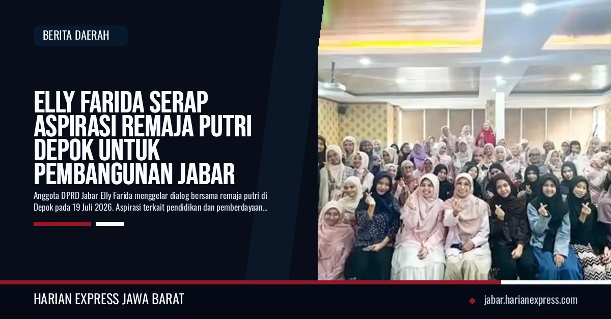 Elly Farida Serap Aspirasi Remaja Putri Depok untuk Pembangunan Jabar