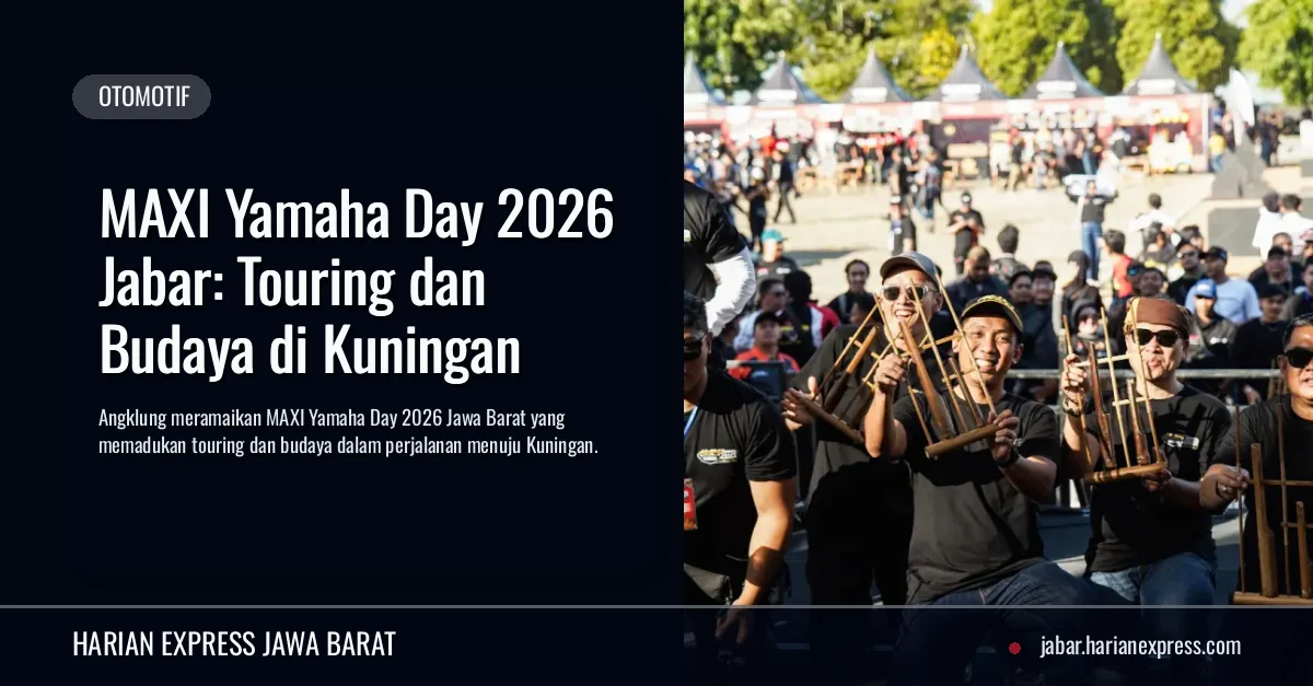 MAXI Yamaha Day 2026 Jabar: Touring dan Budaya di Kuningan