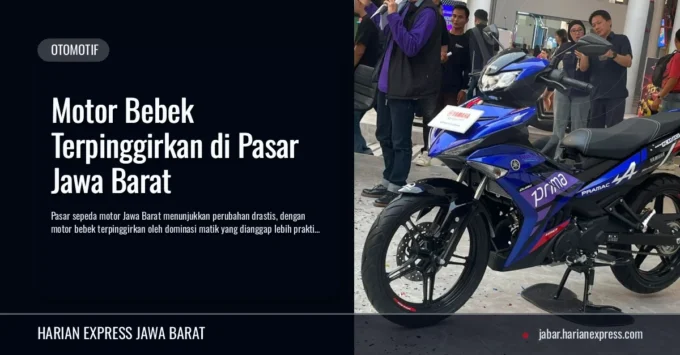 Motor Bebek Terpinggirkan di Pasar Jawa Barat