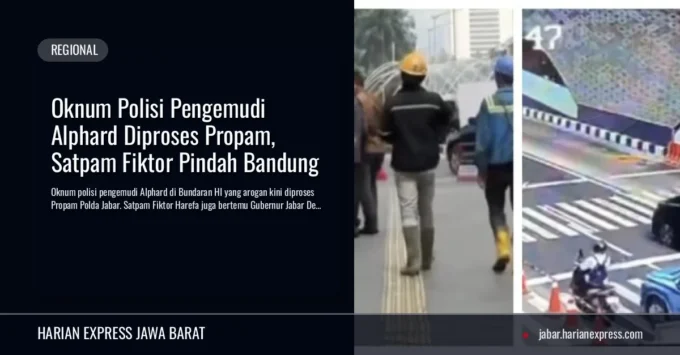Oknum Polisi Pengemudi Alphard Diproses Propam, Satpam Fiktor Pindah Bandung