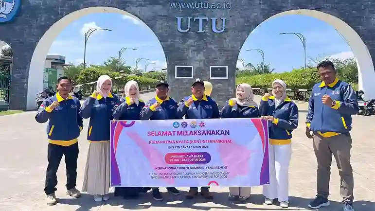 UTU Kirim Tiga Mahasiswa KKN Internasional BKS-PTN Barat 2026