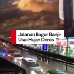 Banjir Landa Jalan Kapten Yusuf, Lalu Lintas Bogor Tersendat