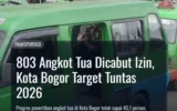 803 Angkot Tua Dicabut Izin, Kota Bogor Target Tuntas 2026