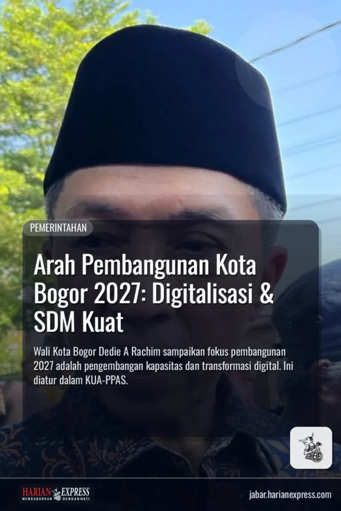 Arah Pembangunan Kota Bogor 2027: Digitalisasi & SDM Kuat