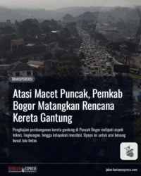 Atasi Macet Puncak, Pemkab Bogor Matangkan Rencana Kereta Gantung