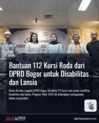 Bantuan 112 Kursi Roda dari DPRD Bogor untuk Disabilitas dan Lansia
