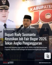 Bupati Rudy Susmanto Resmikan Job Fair Bogor 2026, Tekan Angka Pengangguran