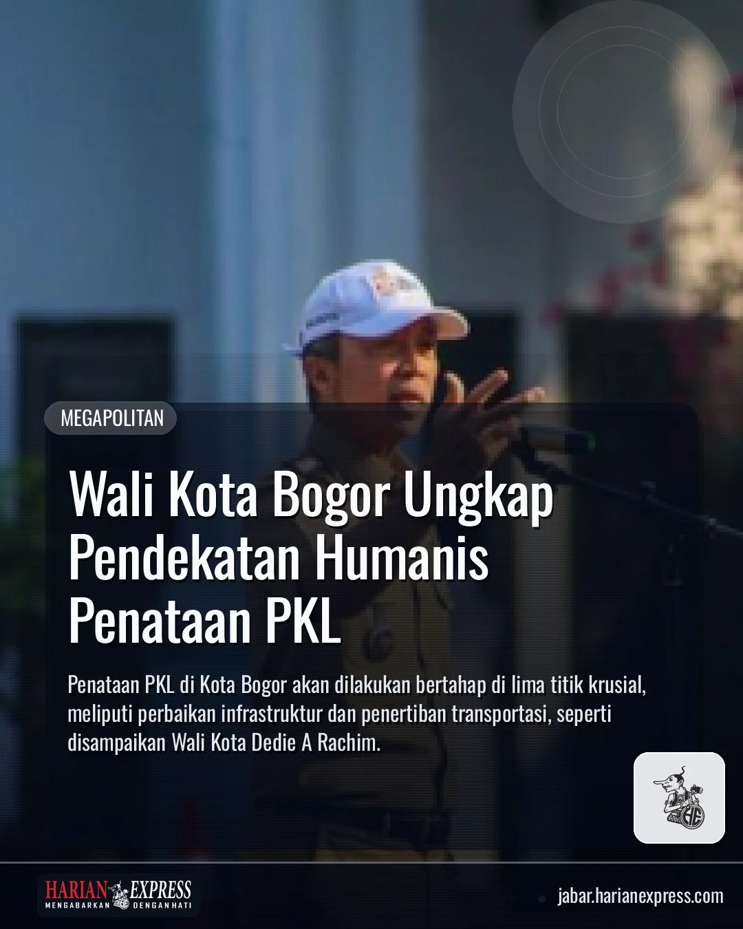 Wali Kota Bogor Ungkap Pendekatan Humanis Penataan PKL