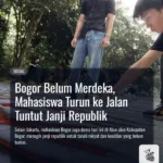 Bogor Belum Merdeka, Mahasiswa Turun ke Jalan Tuntut Janji Republik