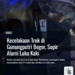 Kecelakaan Truk di Gunungputri Bogor, Sopir Alami Luka Kaki
