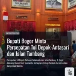 Bupati Bogor Minta Percepatan Tol Depok-Antasari dan Jalan Tambang
