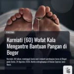 Kurniati (60) Wafat Kala Mengantre Bantuan Pangan di Bogor