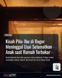 Kisah Pilu: Ibu di Bogor Meninggal Usai Selamatkan Anak saat Rumah Terbakar