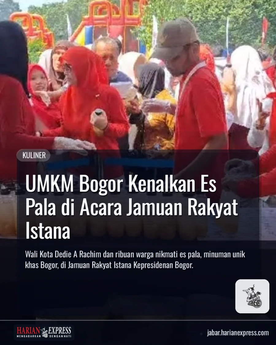 UMKM Bogor Kenalkan Es Pala di Acara Jamuan Rakyat Istana