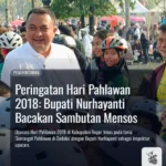 Peringatan Hari Pahlawan 2018: Bupati Nurhayanti Bacakan Sambutan Mensos