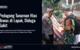 Pedagang Tanaman Hias Tewas di Lapak, Diduga Sakit