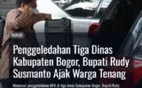 Penggeledahan Tiga Dinas Kabupaten Bogor, Bupati Rudy Susmanto Ajak Warga Tenang