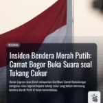 Insiden Bendera Merah Putih: Camat Bogor Buka Suara soal Tukang Cukur