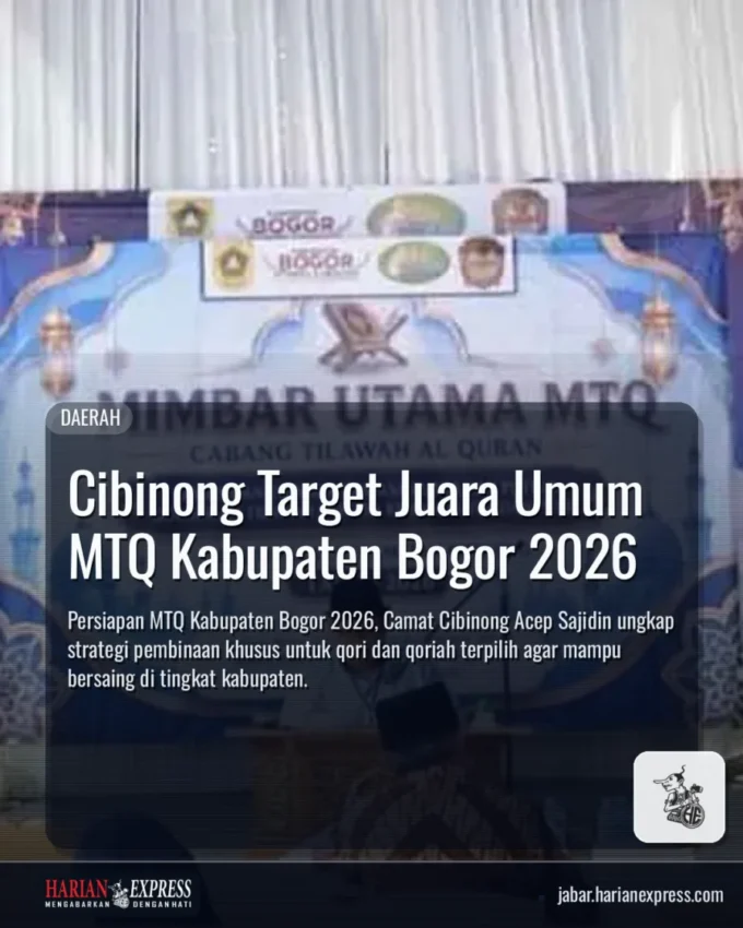 Cibinong Target Juara Umum MTQ Kabupaten Bogor 2026