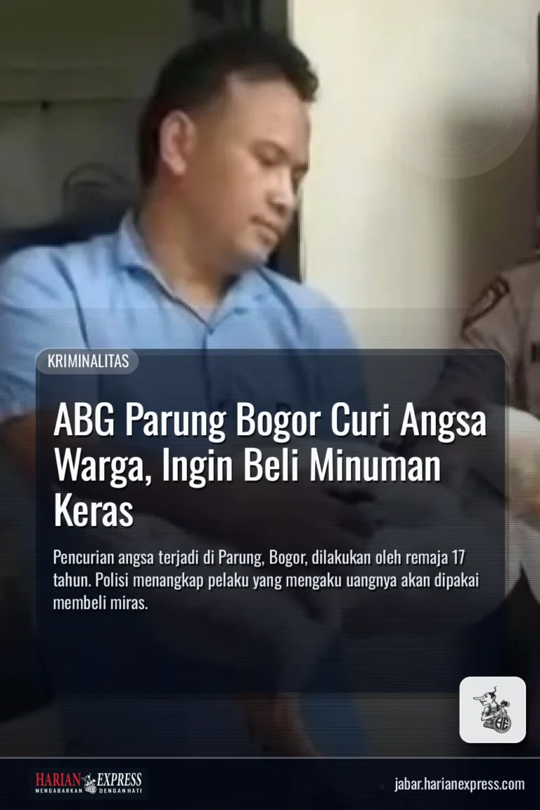 ABG Parung Bogor Curi Angsa Warga, Ingin Beli Minuman Keras
