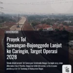 Proyek Tol Sawangan-Bojonggede Lanjut ke Caringin, Target Operasi 2028