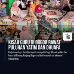Kisah Guru di Bogor Rawat Puluhan Yatim dan Dhuafa