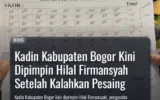 Kadin Kabupaten Bogor Kini Dipimpin Hilal Firmansyah Setelah Kalahkan Pesaing