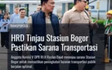 H Ruslan Daud Pastikan Fasilitas Kereta Bogor Dibenahi