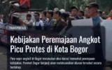 Kebijakan Peremajaan Angkot Picu Protes di Kota Bogor
