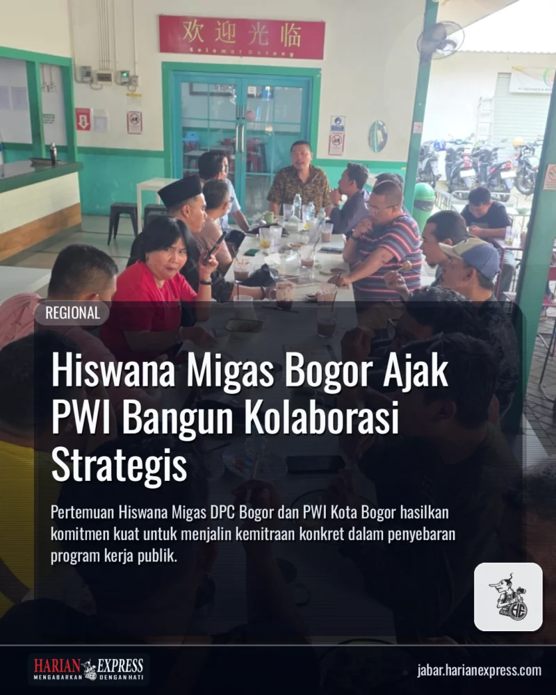 Hiswana Migas Bogor Ajak PWI Bangun Kolaborasi Strategis