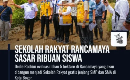 Sekolah Rakyat Rancamaya Sasar Ribuan Siswa