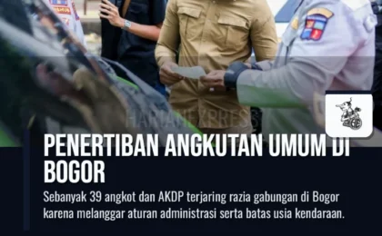 Penertiban Angkutan Umum Di Bogor