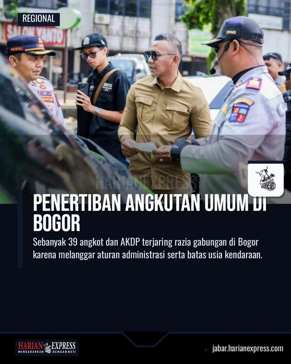 Penertiban Angkutan Umum Di Bogor