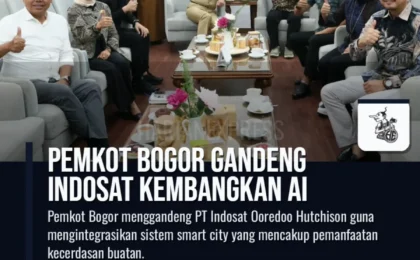 Pemkot Bogor Gandeng Indosat Kembangkan AI