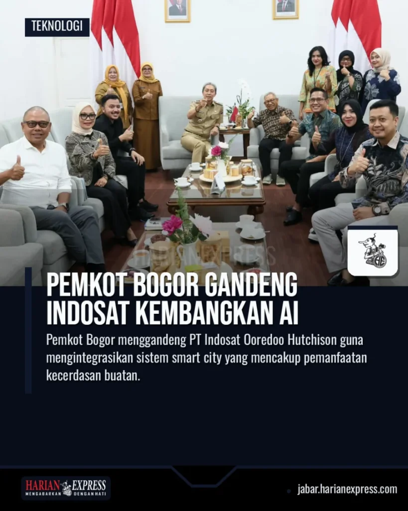 Pemkot Bogor Gandeng Indosat Kembangkan AI