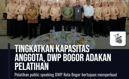 Tingkatkan Kapasitas Anggota, DWP Bogor Adakan Pelatihan