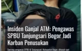 Insiden Ganjal ATM: Pengawas SPBU Tanjungsari Bogor Jadi Korban Penusukan