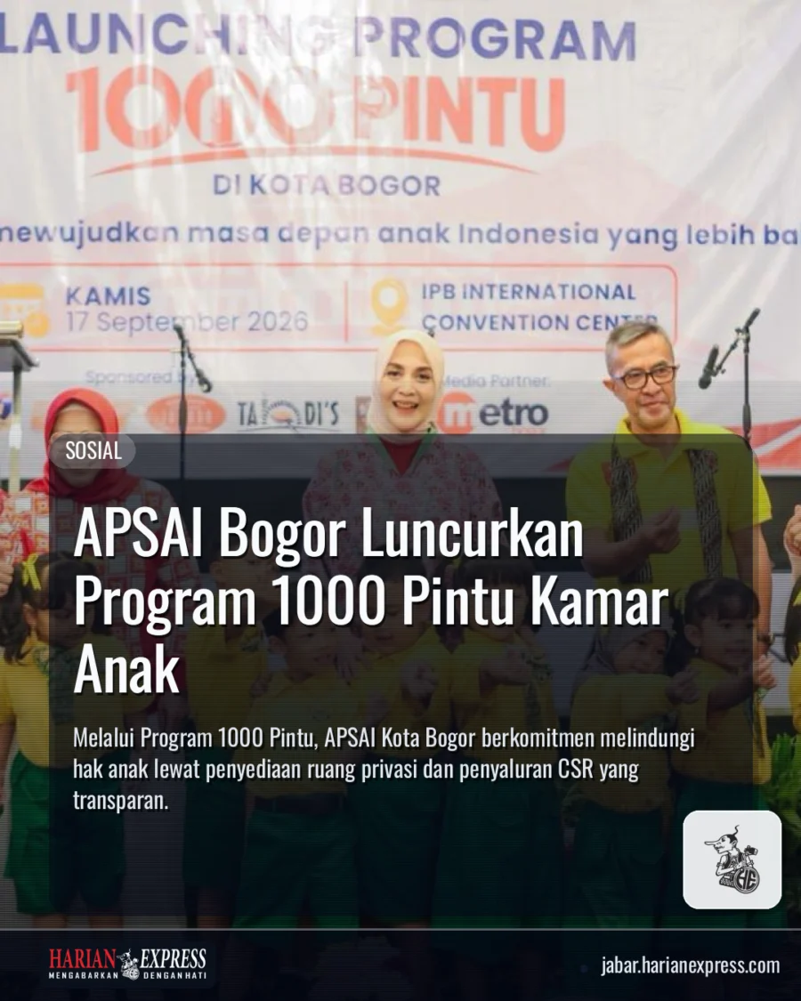 APSAI Bogor Luncurkan Program 1000 Pintu Kamar Anak
