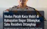 Modus Pecah Kaca Mobil di Kabupaten Bogor Dibongkar, Satu Residivis Ditangkap