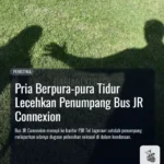 Pria Berpura-pura Tidur Lecehkan Penumpang Bus JR Connexion