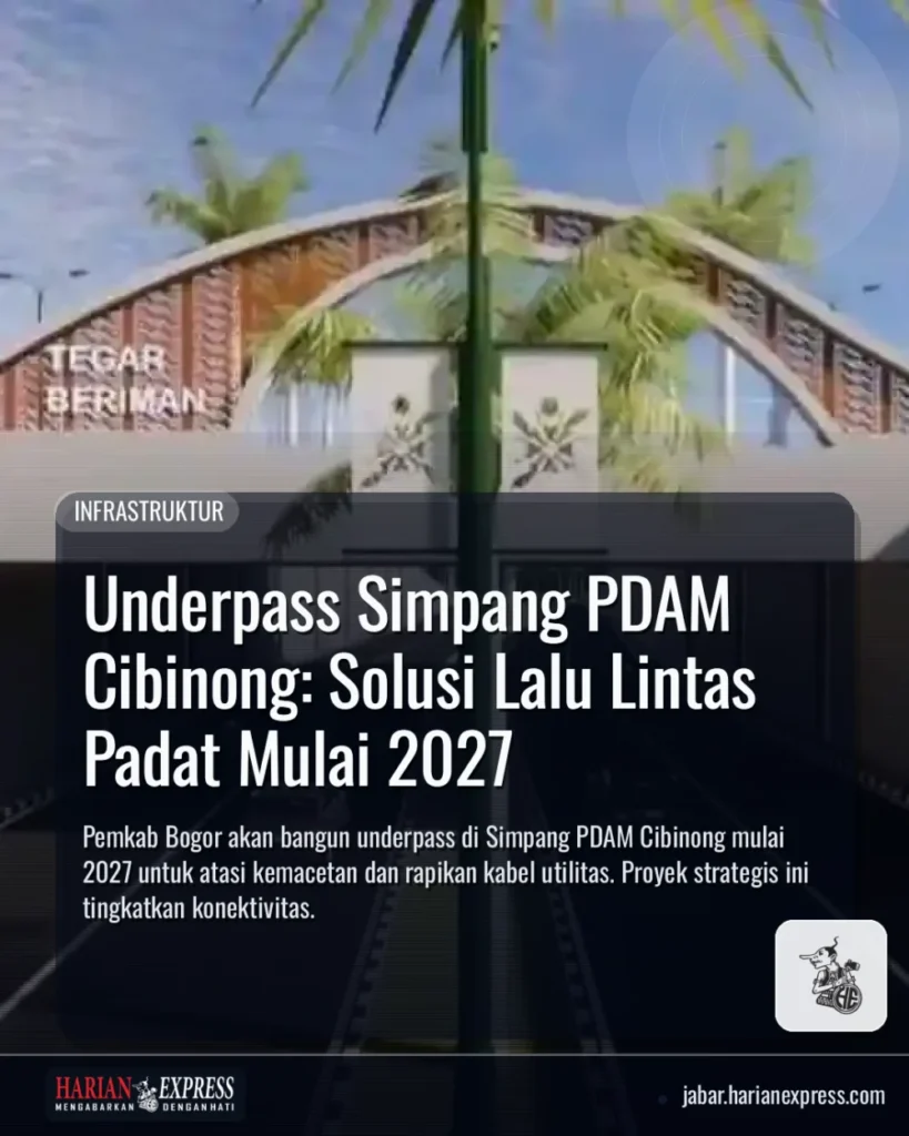 Underpass Simpang PDAM Cibinong: Solusi Lalu Lintas Padat Mulai 2027