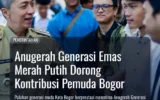Anugerah Generasi Emas Merah Putih Dorong Kontribusi Pemuda Bogor