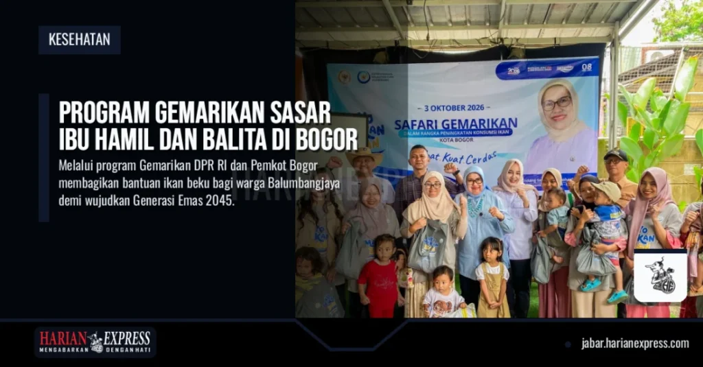 Program Gemarikan Sasar Ibu Hamil dan Balita di Bogor