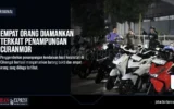 Empat Orang Diamankan Terkait Penampungan Curanmor