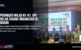 Peringati Milad ke-81, GPI Gelar Sidang Organisasi di Bogor