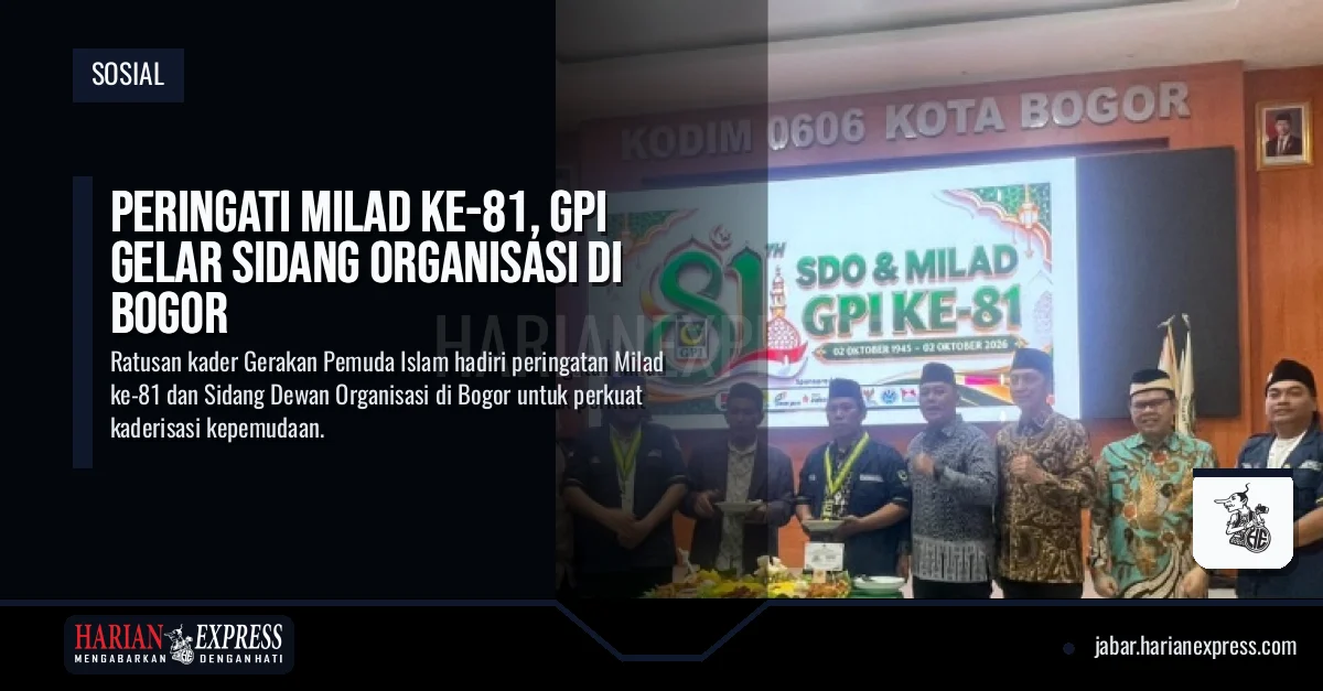 Peringati Milad ke-81, GPI Gelar Sidang Organisasi di Bogor