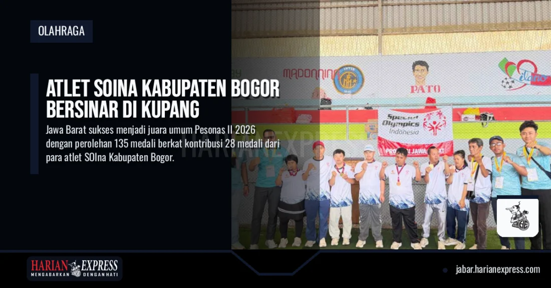 Atlet SOIna Kabupaten Bogor Bersinar di Kupang