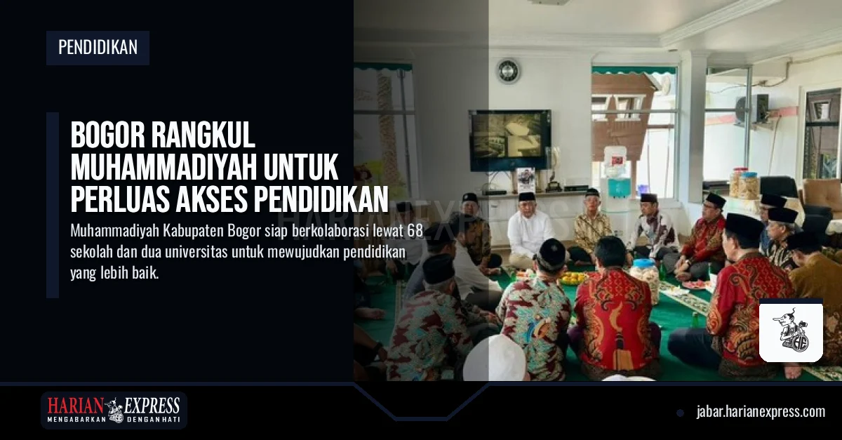 Bogor Rangkul Muhammadiyah untuk Perluas Akses Pendidikan
