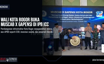 Wali Kota Bogor Buka Muscab X Gapensi di IPB ICC